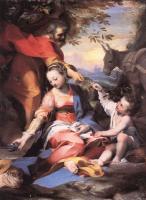 Barocci, Federico - Rest on the Flight to Egypt